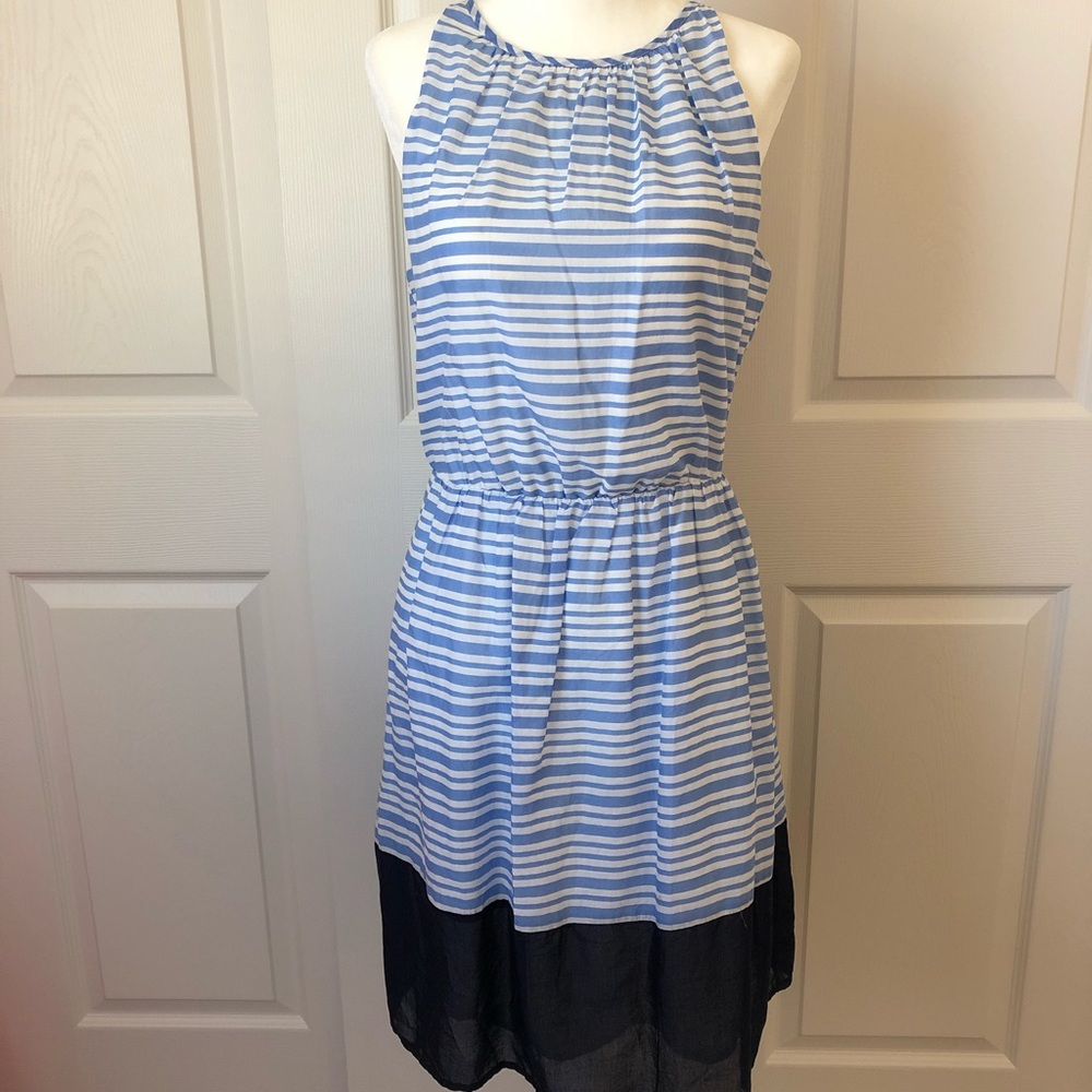 Old Navy Blue Striped Dress size S